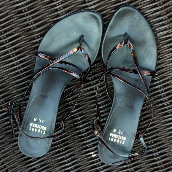 Stuart Weitzman Shoes - Stuart Weitzman tortoise kitten heels